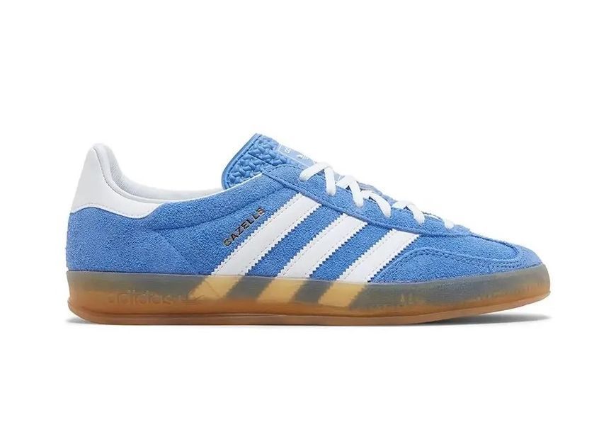 Кросівки Adidas Gazelle Indoor Blue Fusion Gum HQ8717 фото