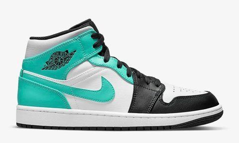 Кросівки Air Jordan 1 Retro Mid Igloo 554724-132 фото