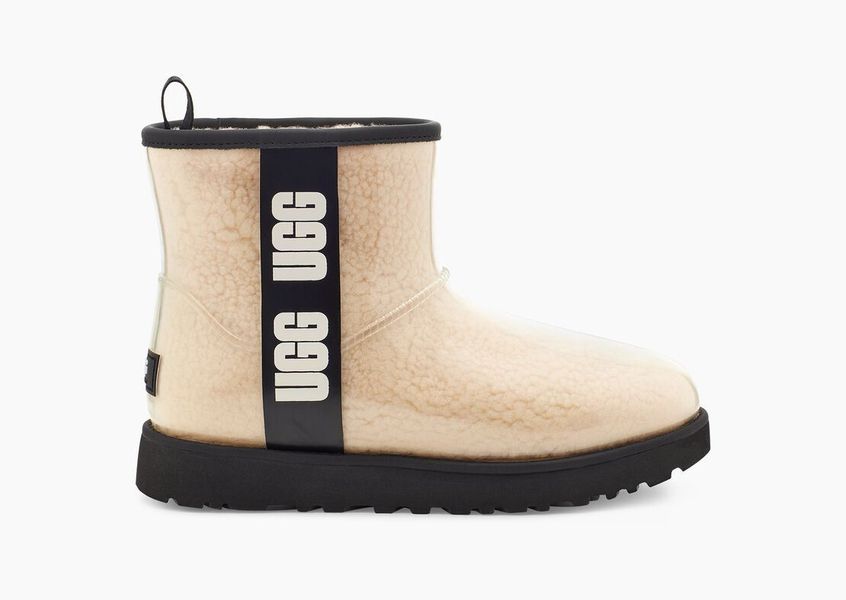 Уггі жіночі UGG Mini Clear Natural/Black 1113190-NBLK фото