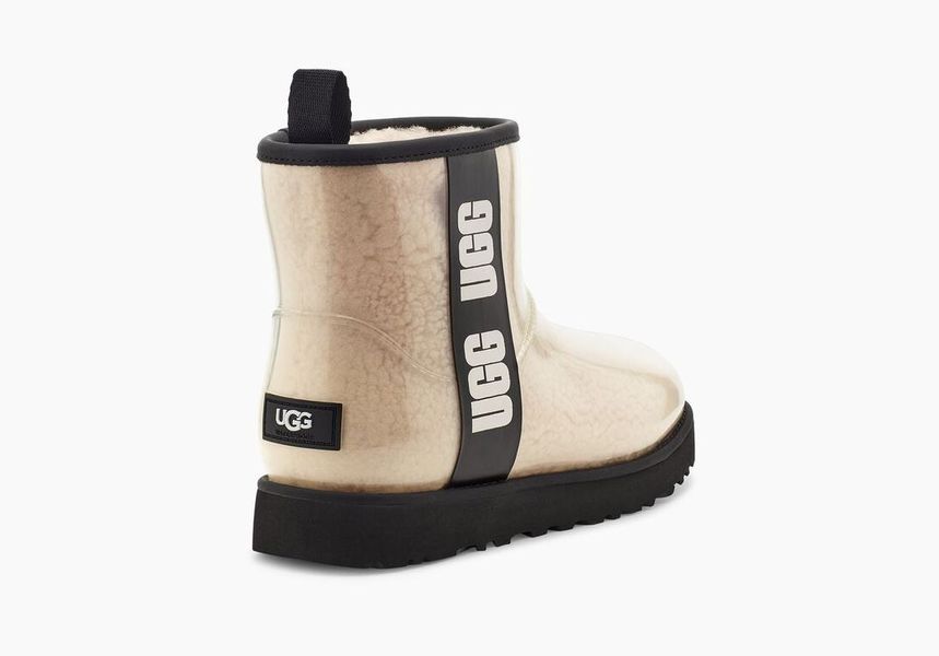 Уггі жіночі UGG Mini Clear Natural/Black 1113190-NBLK фото