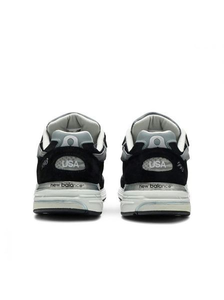 Кросівки чоловічі New Balance 993 Made in USA Black White MR993BK фото