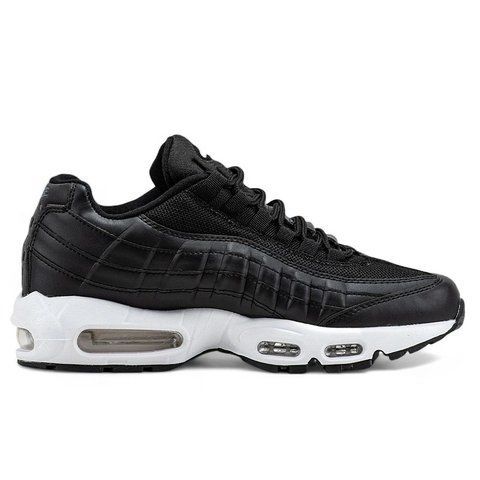 Кросівки чоловічі Nike Air Max 95 Essential Black White CK7070-001 фото