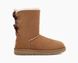 Уггі жіночі UGG Short Bailey Bow Classic 2 Chestnut 1016225-CHE фото 3