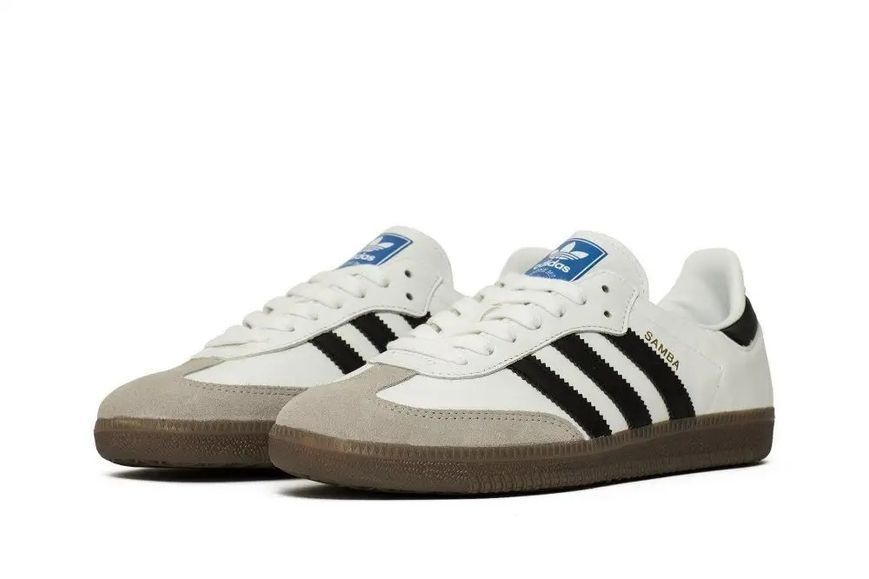 Кросівки Adidas Samba White Gum B75806 фото