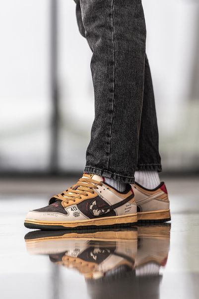 Кросівки чоловічі Nike SB Dunk Low x Stussy 40Th Anniversary DV2100-410 фото