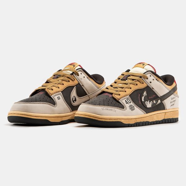 Кросівки чоловічі Nike SB Dunk Low x Stussy 40Th Anniversary DV2100-410 фото