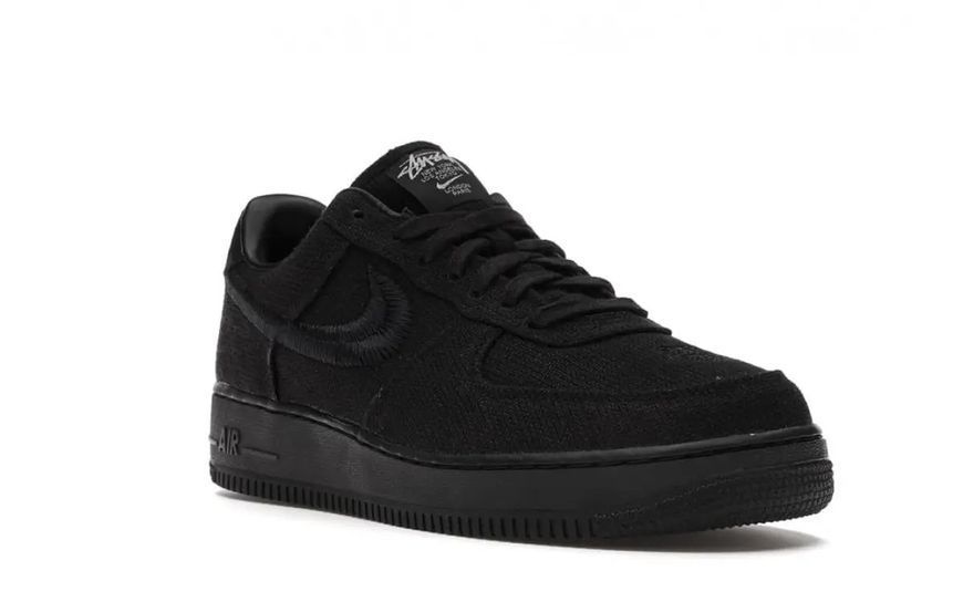 Кросівки чоловічі Nike Air Force 1 Low Stussy Black CZ9084-001-M фото