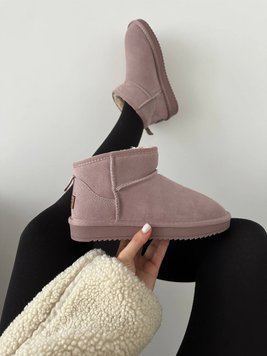 Жіночі Угі UGG Ultra Mini Pink Suede 0717-P фото