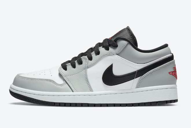 Кросівки Air Jordan 1 Retro Low Light Smoke Grey 553558-030 фото