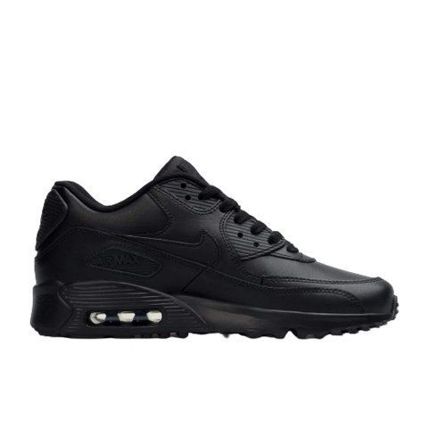 Кросівки чоловічі Nike Air Max 90 Leather Black 302519-001 фото