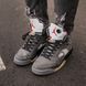 Кросівки Nike Air Jordan 5 Retro Off-White Black CV4827-001 фото 5