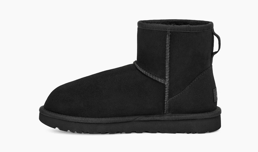 Уггі жіночі UGG Mini Classic 2 Чорні 1016222-BLK фото