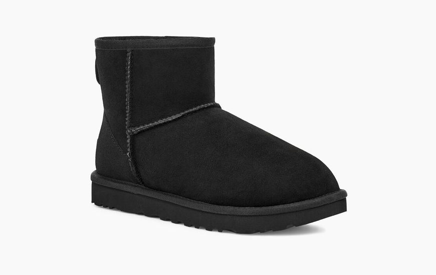 Угги женские UGG Mini Classic 2 Черные 1016222-BLK фото