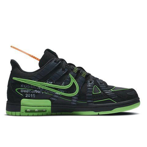 Кросівки Nike Air Rubber Dunk Off-White Green Strike CU6015-001 фото
