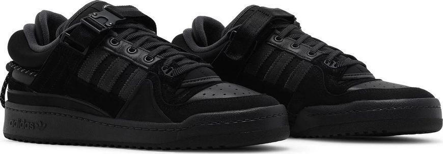 Кросівки Adidas Forum Low Bad Bunny Triple Black GW5021 фото